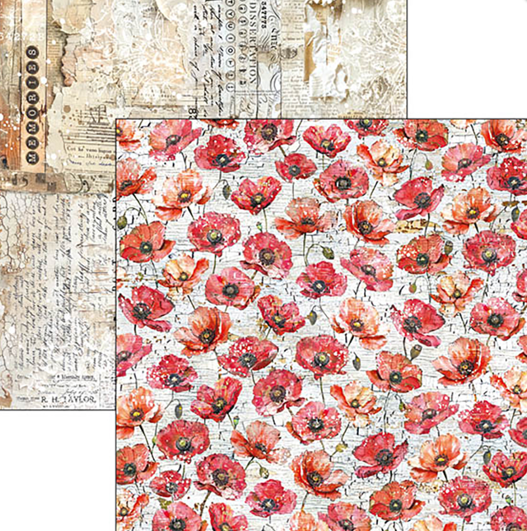 8x8 - Majestic Dream - Paper Pad - Double Sided Paper - 12/Pkg - Ciao Bella