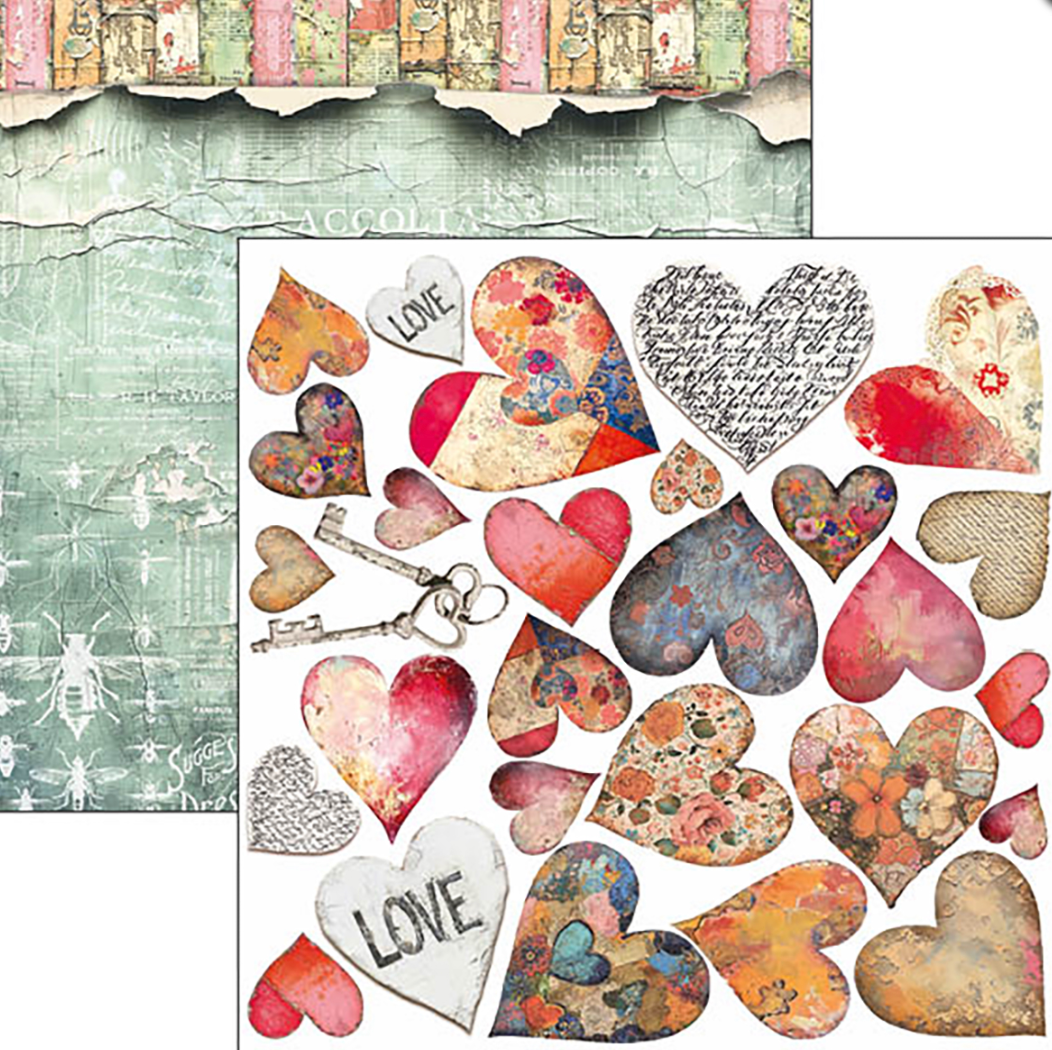 6x6 - Majestic Dream - Fussy Cut Pad - 24/Pkg - Ciao Bella