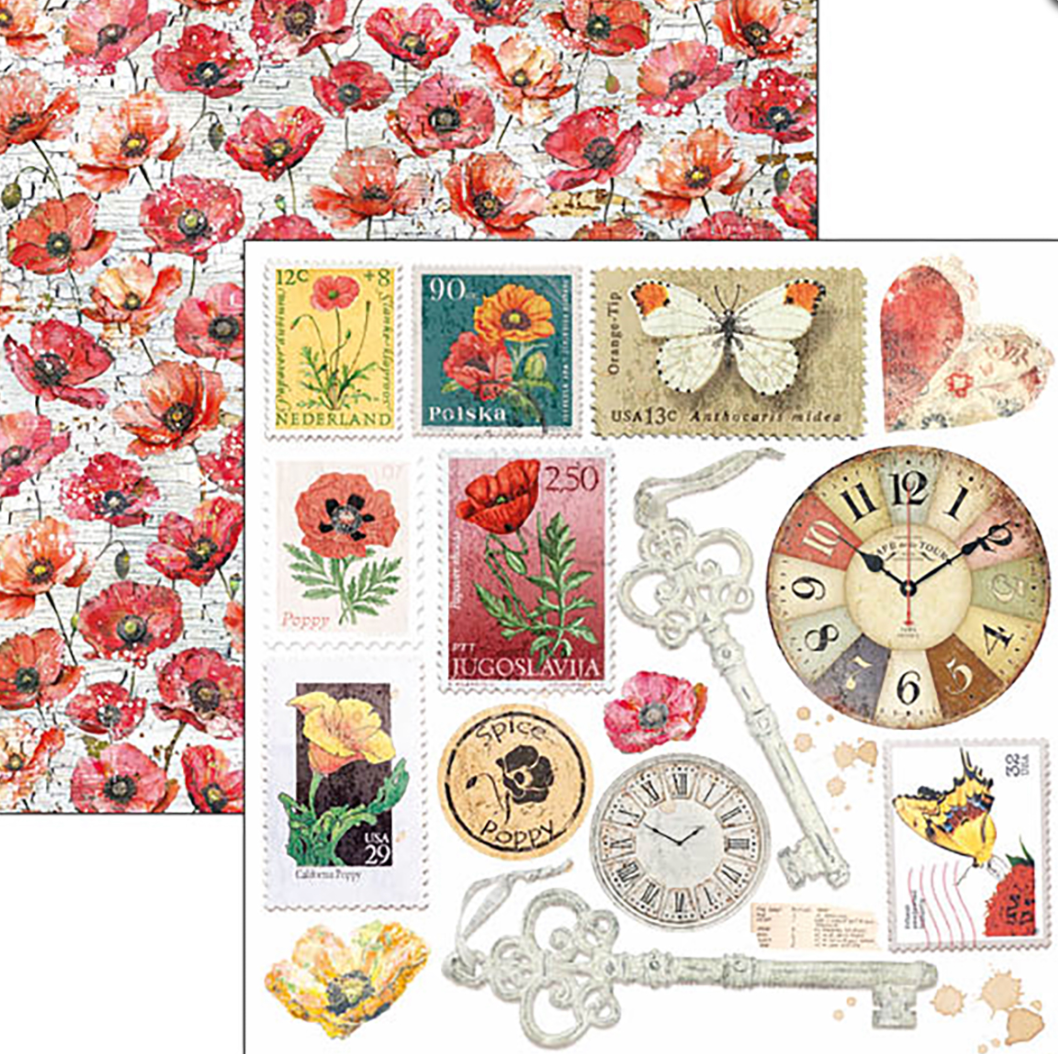 6x6 - Majestic Dream - Fussy Cut Pad - 24/Pkg - Ciao Bella