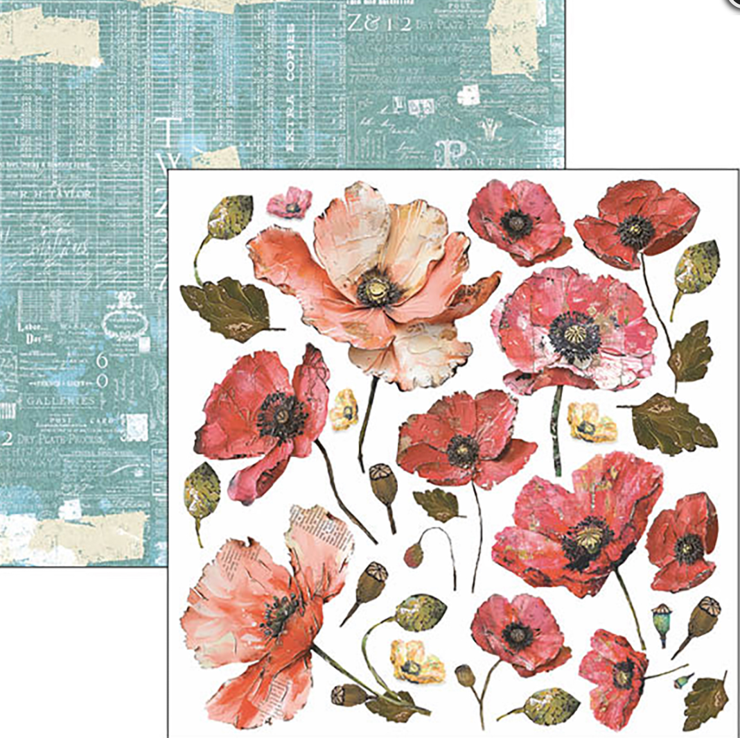 6x6 - Majestic Dream - Fussy Cut Pad - 24/Pkg - Ciao Bella