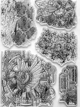 6x8 - Clear Stamp Set - Mechanical Marvels - Ciao Bella