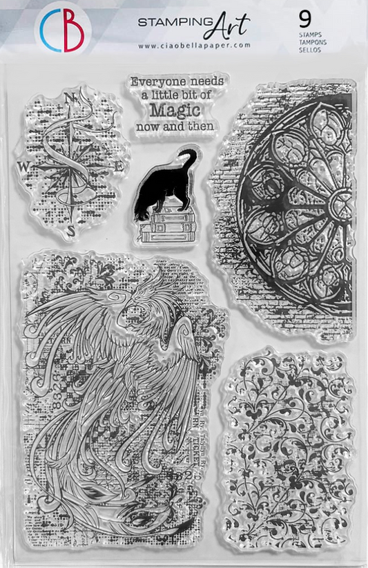 6x8 - Clear Stamp Set - Enchantments - Ciao Bella