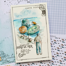 Clear Stamp -  Good Love - Chou and Flowers