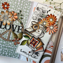 Clear Stamp -  Time To Shine - Chou and Flowers