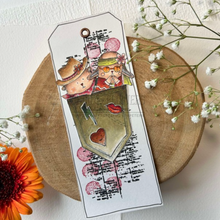 Clear Stamp -  Time To Shine - Chou and Flowers