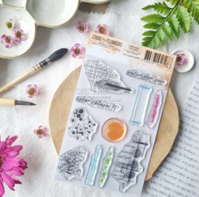 Clear Stamp - A6 - Color Splash - Chou and Flowers