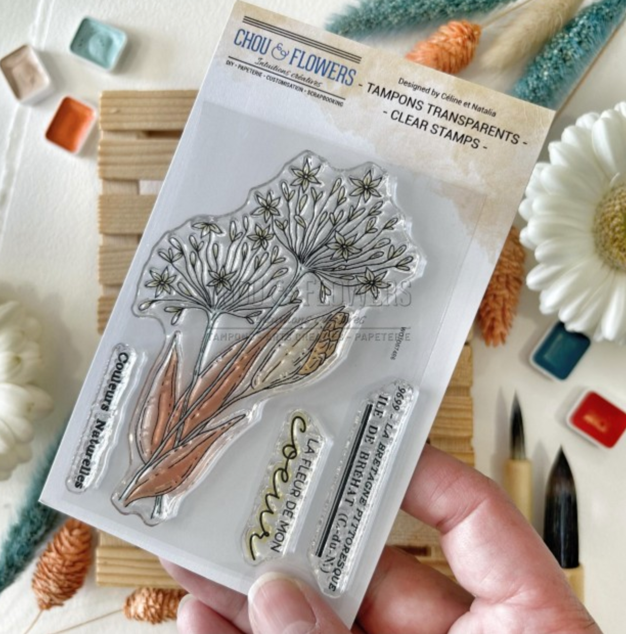 Clear Stamp - Agapanthus - Chou and Flowers