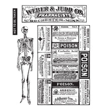 Tim Holtz - Poisonous - Cling Mounted Rubber Stamp Set