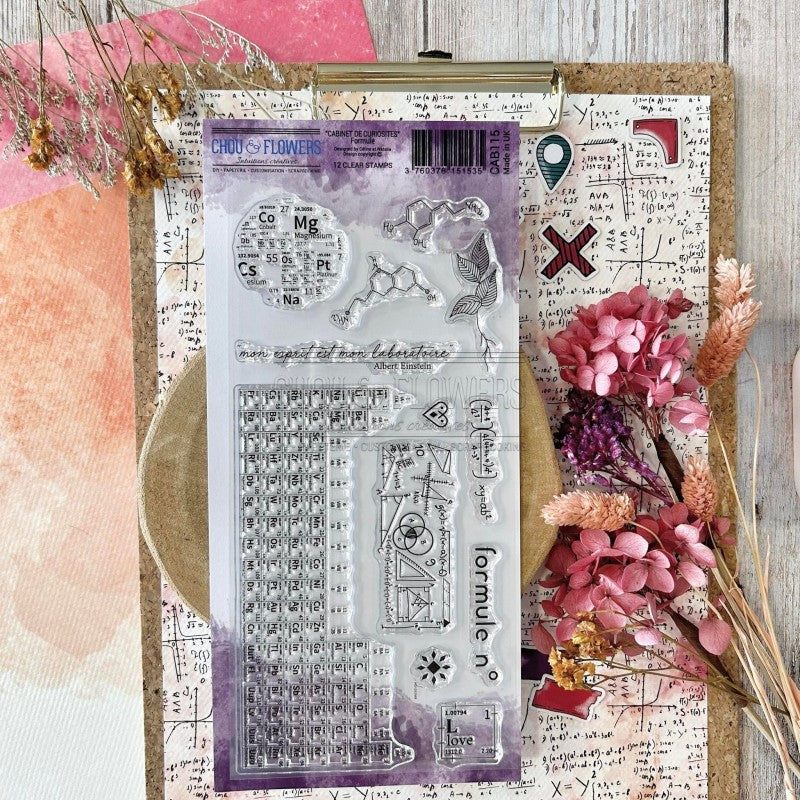 Clear Stamp - CLEAR FORMULE - Chou and Flowers