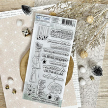 Clear Stamp Set - Star Dust - POUSSIERES D'ETOILES - 4.5 x 9 - Chou and Flowers