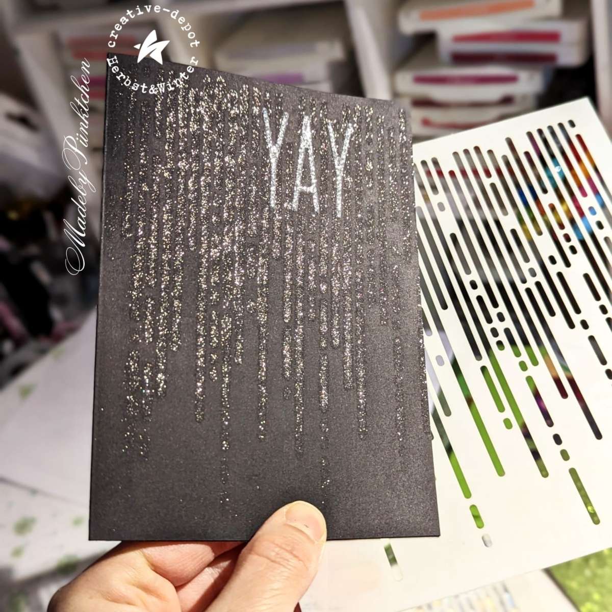 Stencil - Curtain - Creative Depot