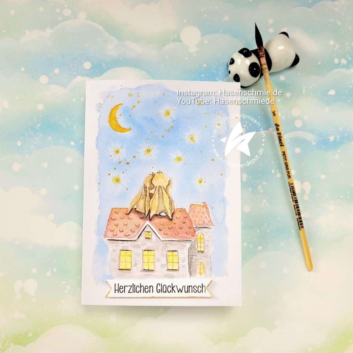 Clear Stamp Set - Never stop dreaming - A5 - Creative Depot