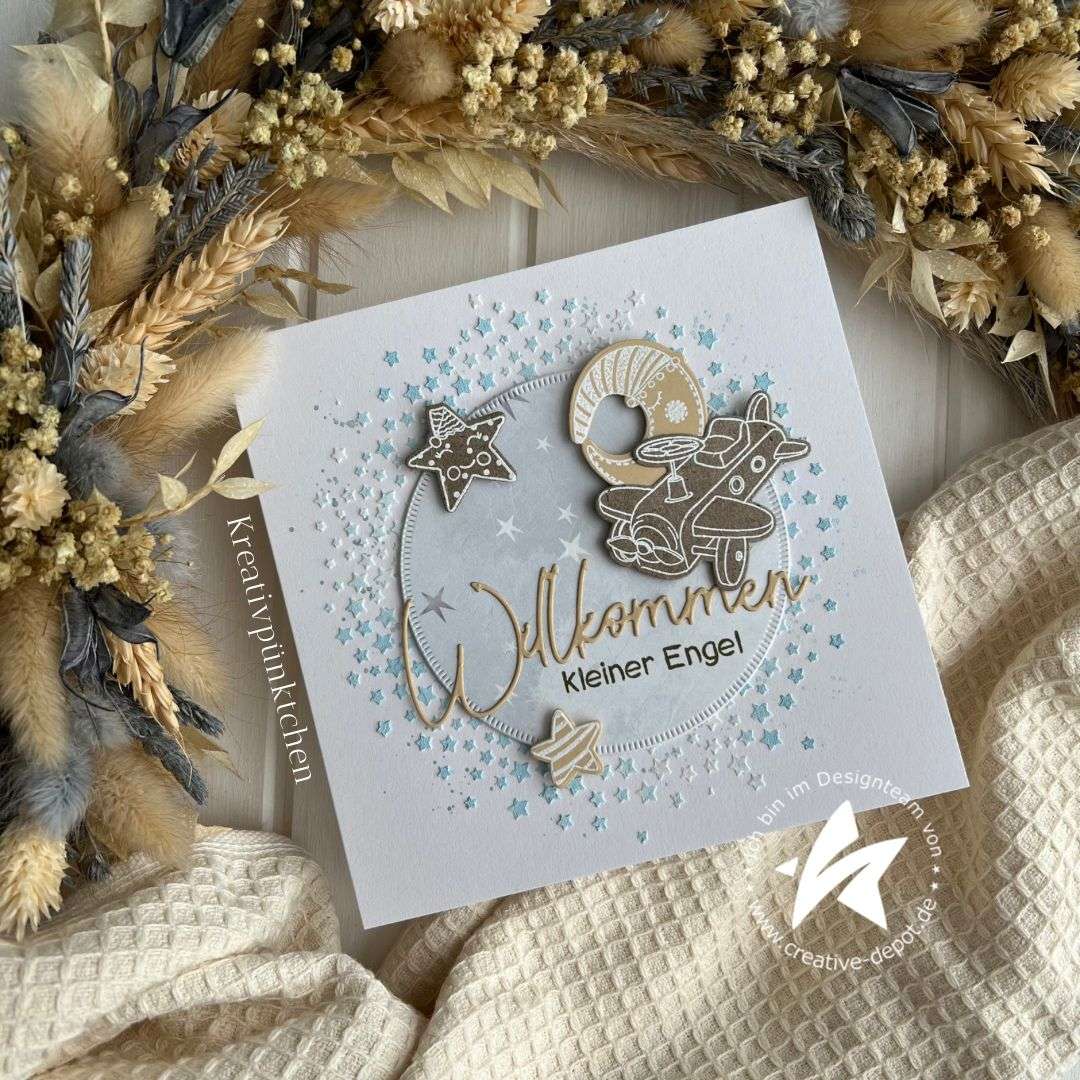 Stencil - Star Circle - Medium- Creative Depot