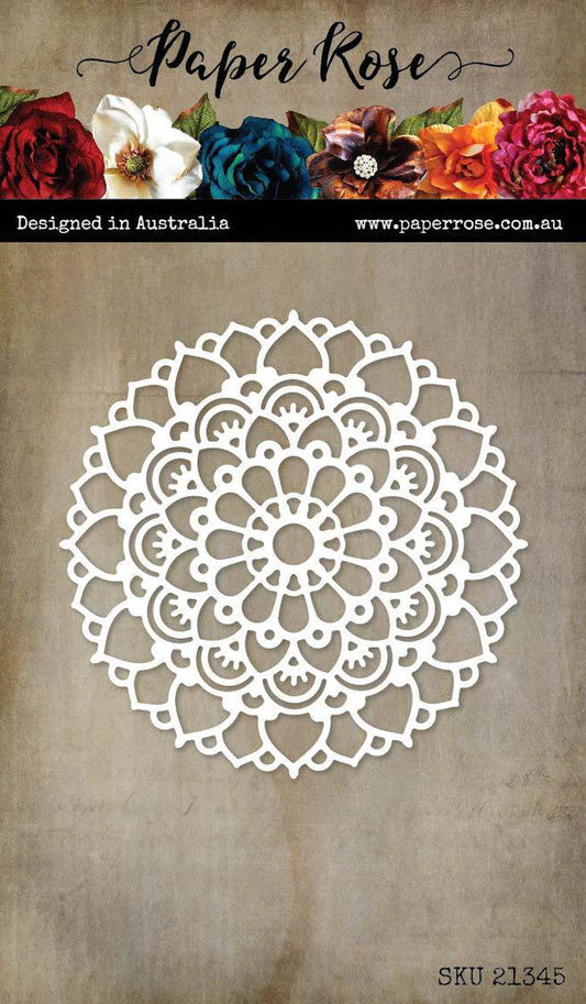 Die - Mandala Flower - Metal Cutting Die - Paper Rose
