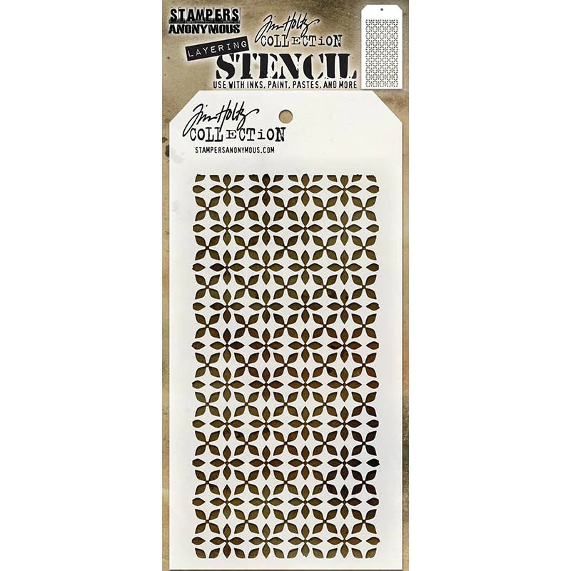 Tim Holtz - Stencil - Nordic - Stampers Anonymous
