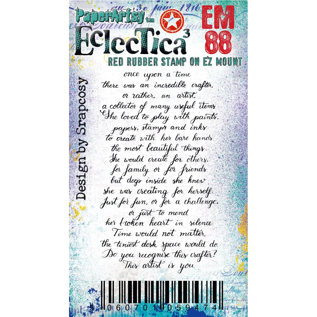 Eclectica - Mini Stamp 88 - Scrapcosy - Paperartsy