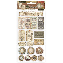 Stamperia - Chipboard cm 15x30 - Lady Vagabond Lifestyle Tickets