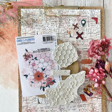 Rubber Stamp - Happy Molecules - MOLECULES DU BONHEUR - Chou and Flowers