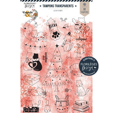 Cute Kittens - Clear Stamps - 22 stamps - Florilèges Design