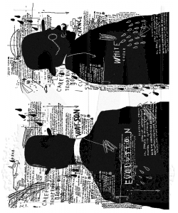 Stamp Set - Evolution - Tim Holtz Cling Mount Stamps - Stampers Anonymous