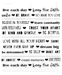 Stamp - Just Say It - Wendy Vecchi  - Stampers Anonymous