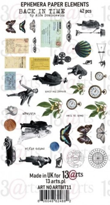 13 @rts - BACK IN TIME Ephemera Pack 13 @rts