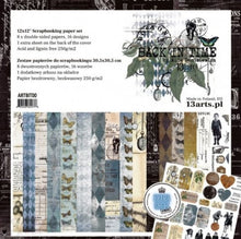 13 @rts - BACK IN TIME Paper Set 12x12 Inch 13 @rts