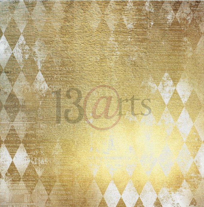 13 @rts - BACK IN TIME Paper Set 6x6 Inch 13 @rts