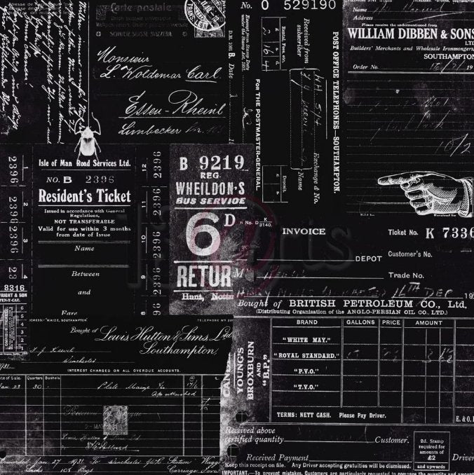 13 @rts - BACK IN TIME Paper Set 6x6 Inch 13 @rts