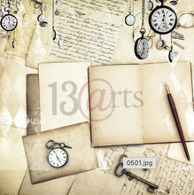 13 @rts - BACK IN TIME Paper Set 6x6 Inch 13 @rts