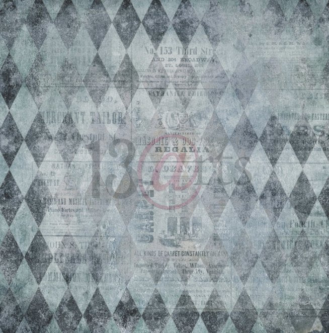 13 @rts - BACK IN TIME Paper Set 6x6 Inch 13 @rts