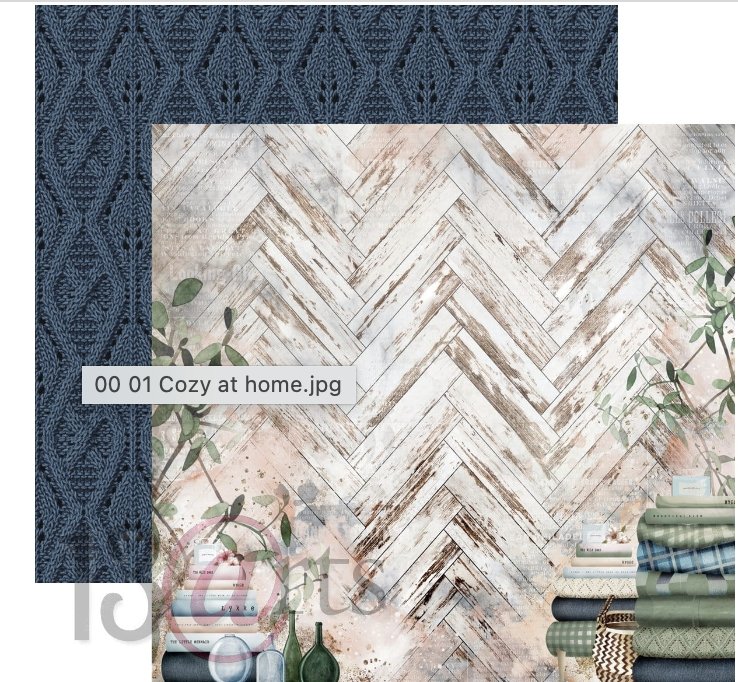 13 @rts - HOME SWEET HOME Paper Set 12x12 Inch 13 @rts