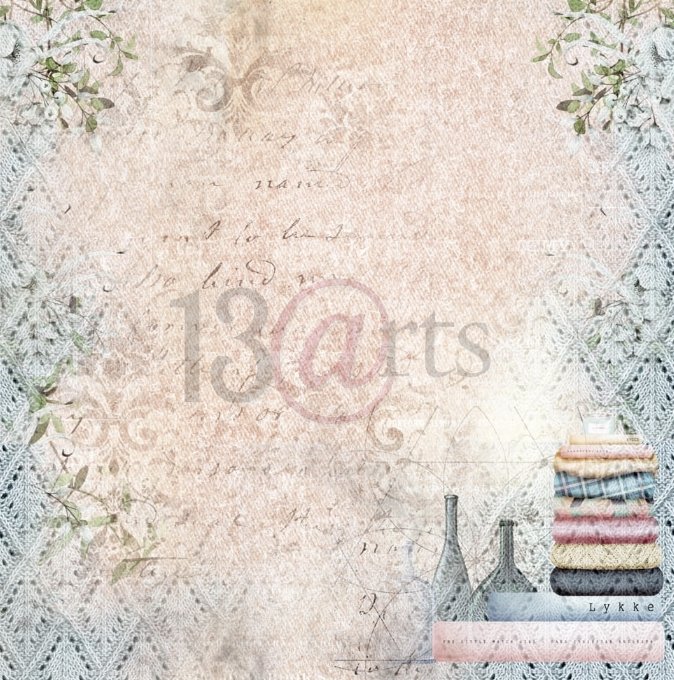 13 @rts - HOME SWEET HOME Paper Set 6x6 Inch 13 @rts