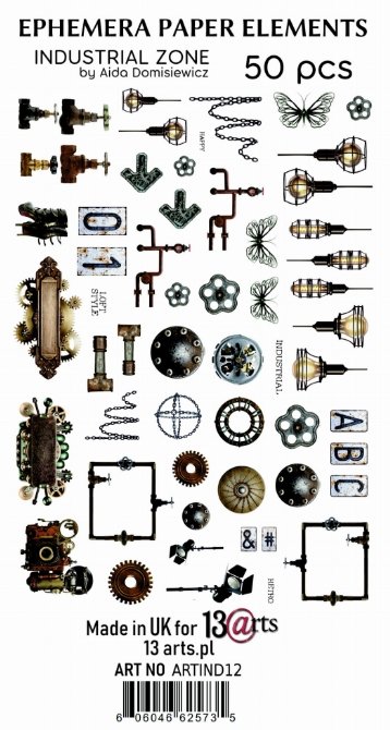 13 @rts - INDUSTRIAL ZONE Ephemera Pack 13 @rts