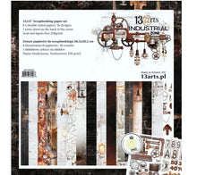 13 @rts - INDUSTRIAL ZONE Paper Set 12x12 Inch 13 @rts