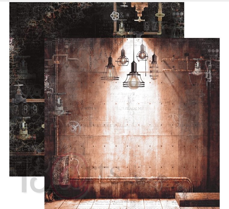 13 @rts - INDUSTRIAL ZONE Paper Set 6x6 Inch 13 @rts