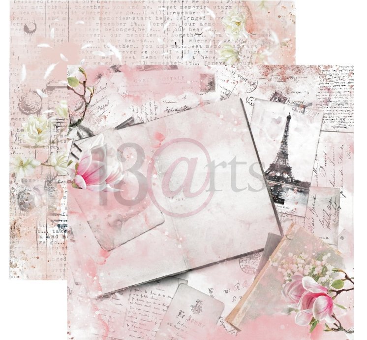 13 @rts - MAGNOLIA DREAMS Paper Set 12x12 Inch 13 @rts