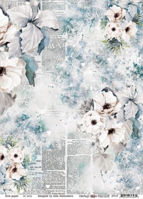 13 @rts - Rice Paper A4 IN LOVE 13 @rts