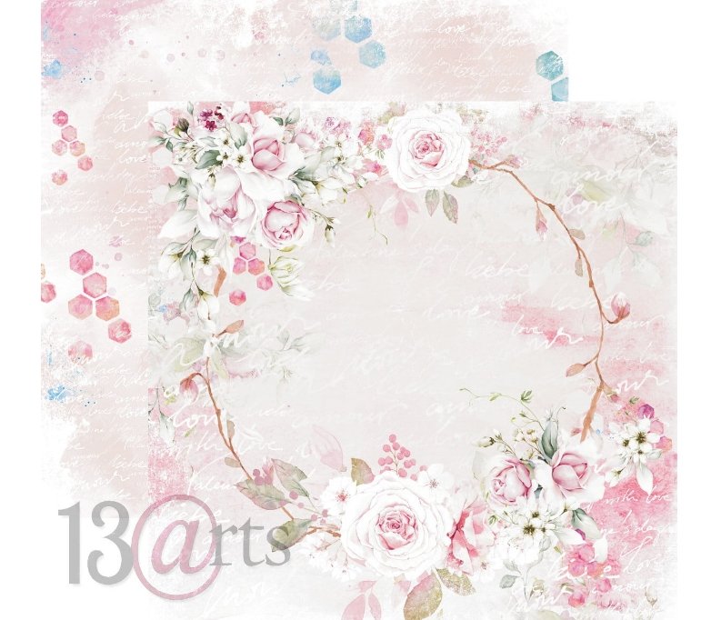 13 @rts - ROSE IN LOVE Paper Set 12x12 Inch 13 @rts