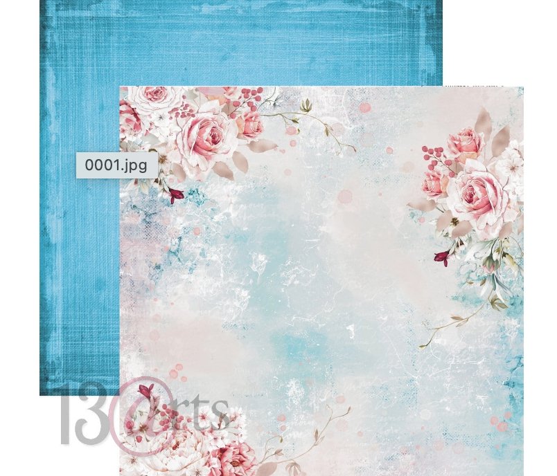 13 @rts - ROSE IN LOVE Paper Set 12x12 Inch 13 @rts