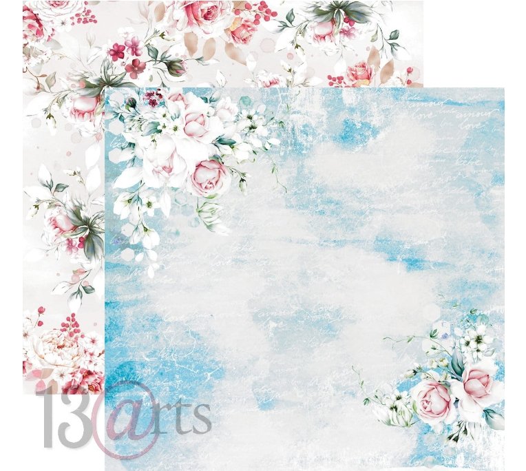 13 @rts - ROSE IN LOVE Paper Set 6x6 Inch 13 @rts