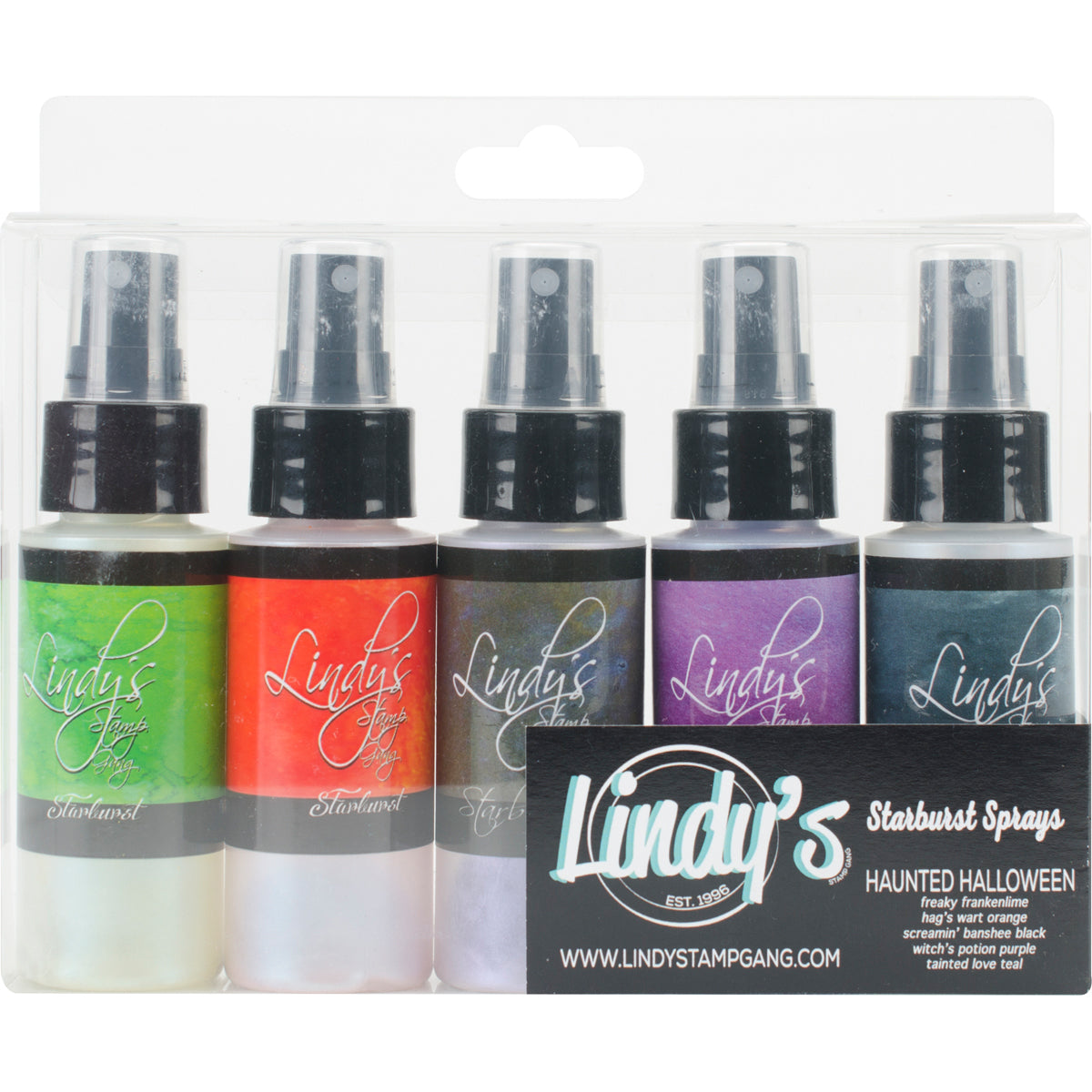 Haunted Halloween - Lindy's Stamp Gang Starburst Sprays - 5/Pkg