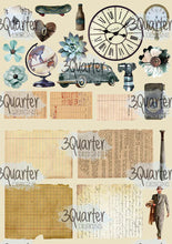 Vintage Man - Card Collection - 3Quarter Designs