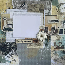 12x12 - Vintage Man - Paper Set - 3Quarter Designs