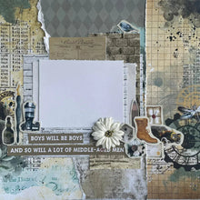 12x12 - Vintage Man - Paper Set - 3Quarter Designs