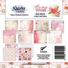 8x8 - Always Yours - Paper Set - 3Quarter Designs