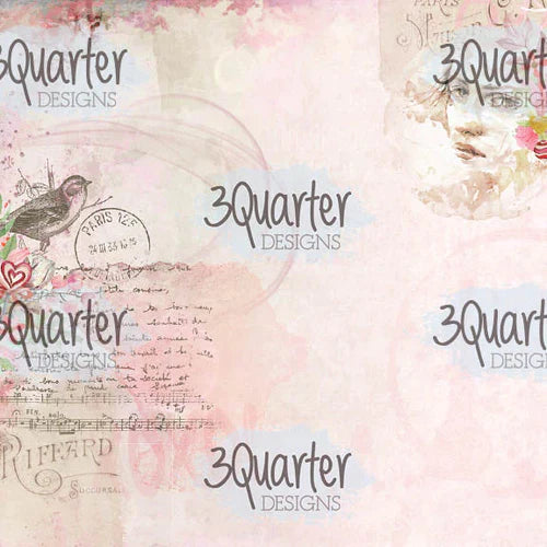 8x8 - Always Yours - Paper Set - 3Quarter Designs
