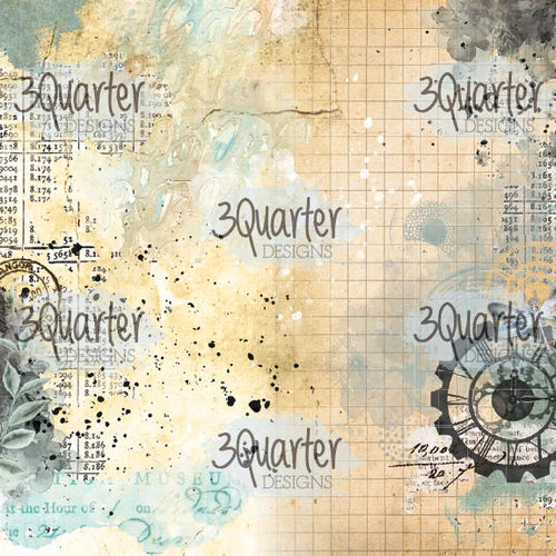 8x8 - Vintage Man - Paper Set - 3Quarter Designs