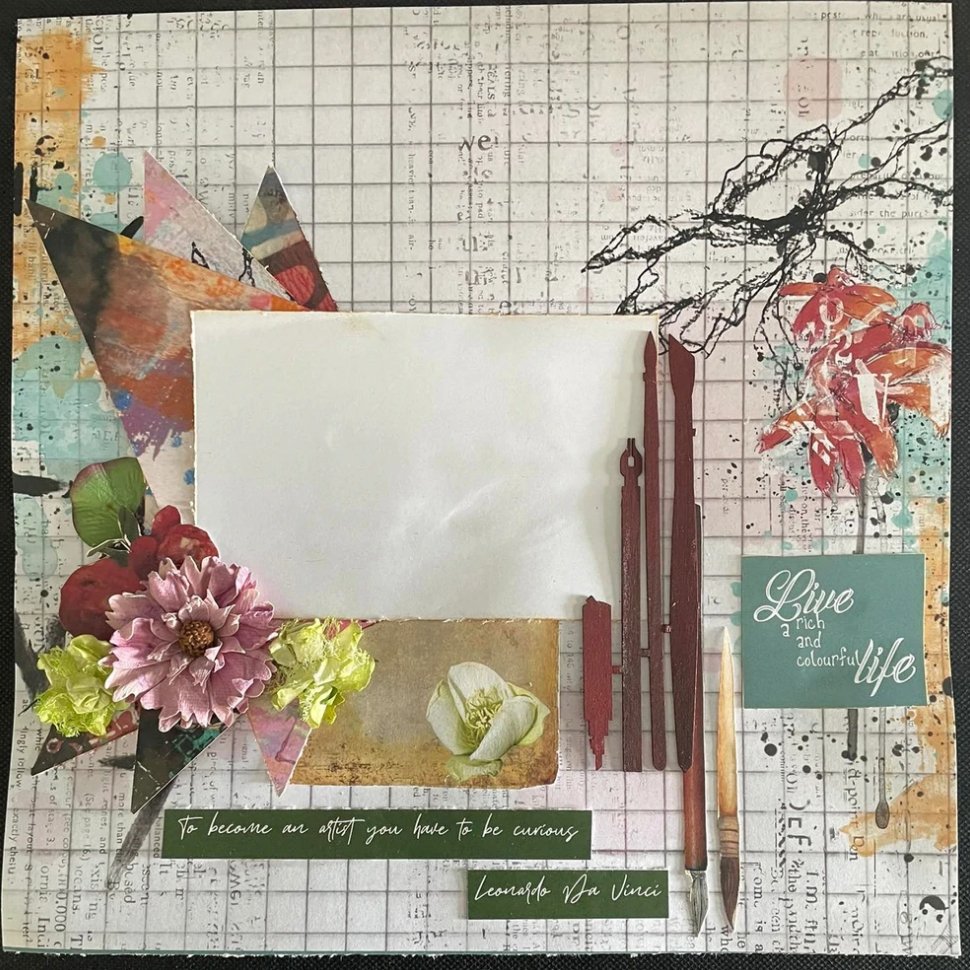 3Quarter Designs Artist Within Collection - 12x12 Inch 3Quarter Designs