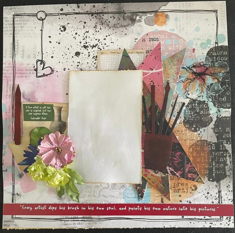 3Quarter Designs Artist Within Collection - 12x12 Inch 3Quarter Designs